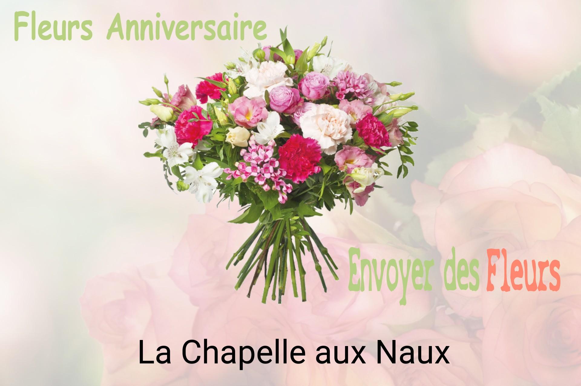 Bouquet de fleurs d’anniversaire livré à La Chapelle-aux-Naux
