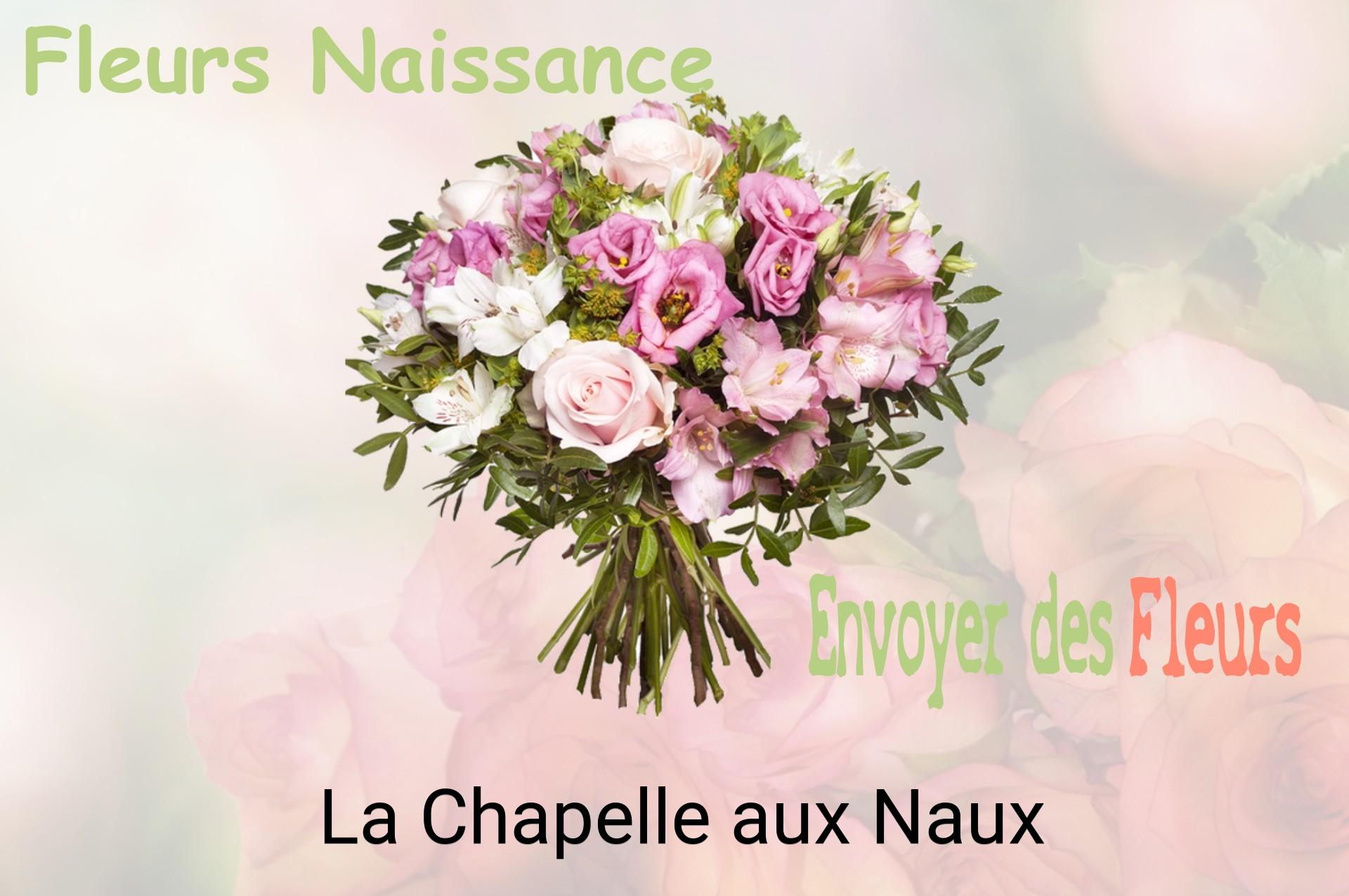 Bouquet de fleurs de naissance livré à La Chapelle-aux-Naux