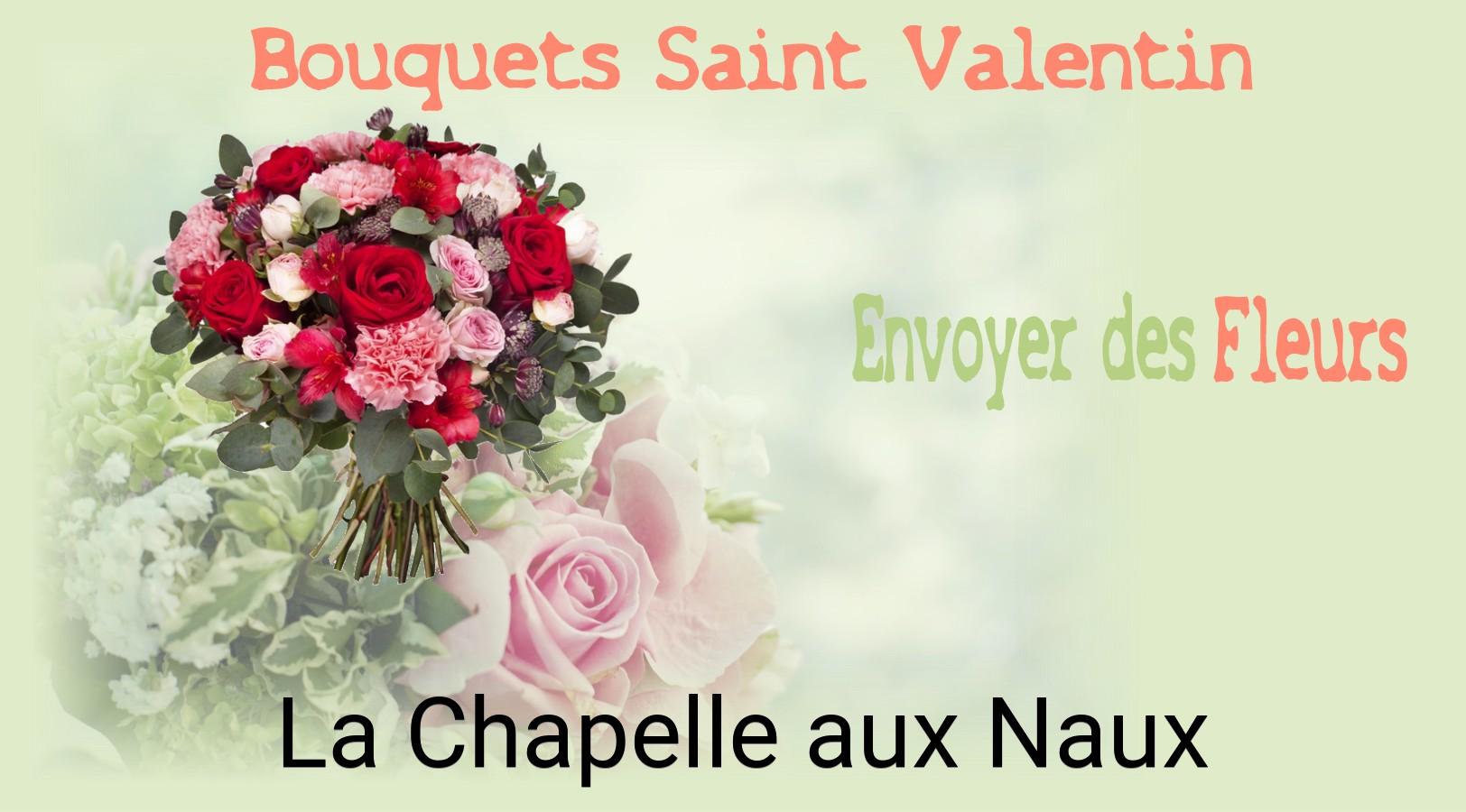 Roses de Saint-Valentin livrées à La Chapelle-aux-Naux